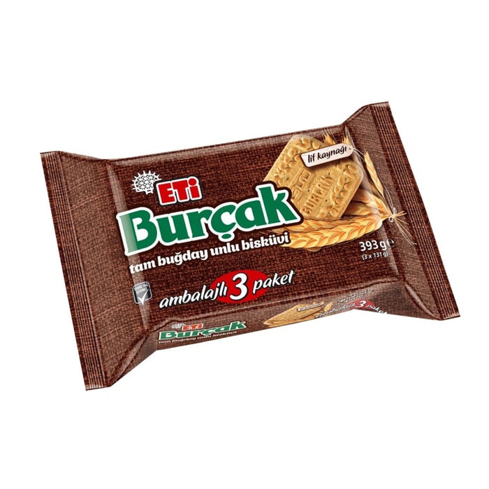 Eti Bur‡ak Whole Wheat Biscuits 393g