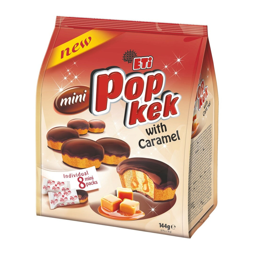 Eti Popkek With Caramel Snack 144g