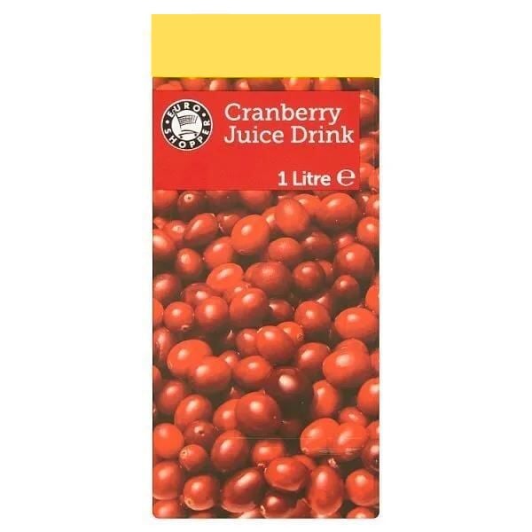 Euro Shopper Cranberry Juice 1L