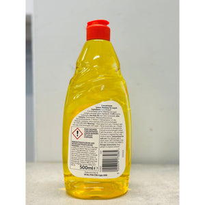 Euro Shopper Washing Up Liquid Lemon Concentrated 500ml