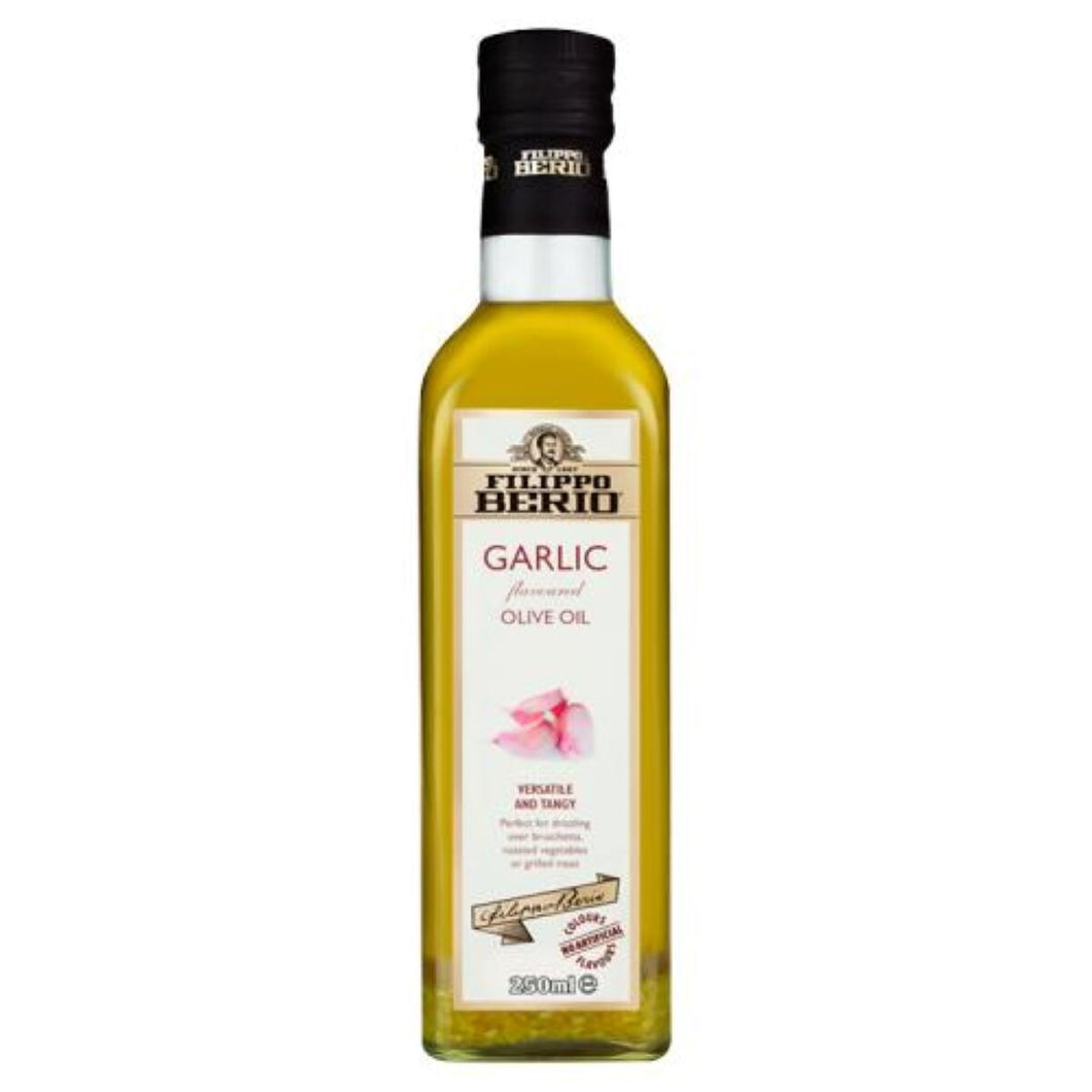 Filippo Berio Garlic Flavoured Olive Oil 250ml