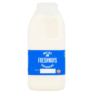 Freshways Whole Milk 588ml