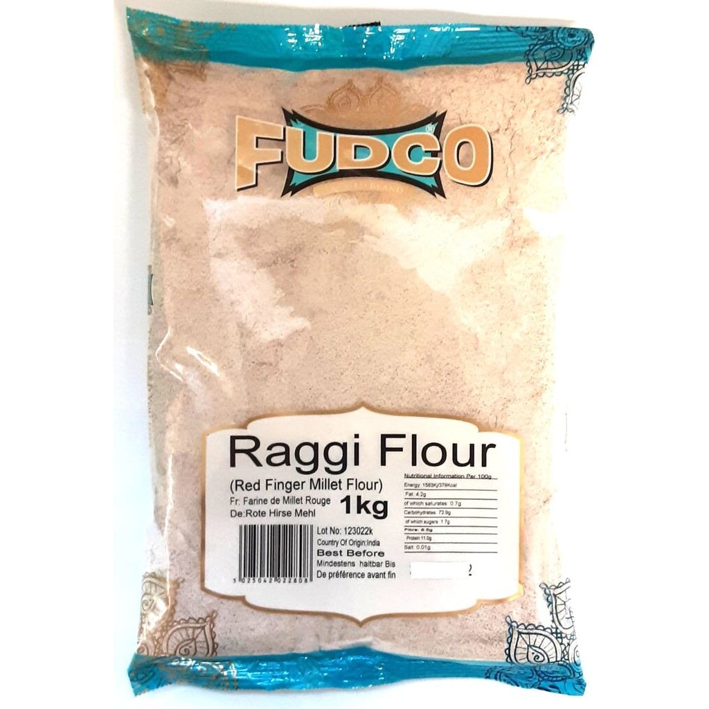 Fudco Raggi Flour Red Finger Millet Flour 1kg