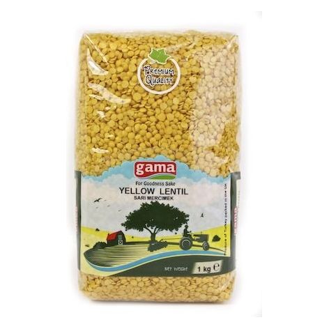 Gama Yellow Lentils 1kg
