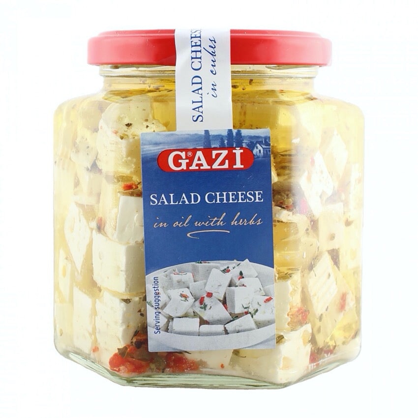 Gazi Salad Cheese In Oil With Herbs 375