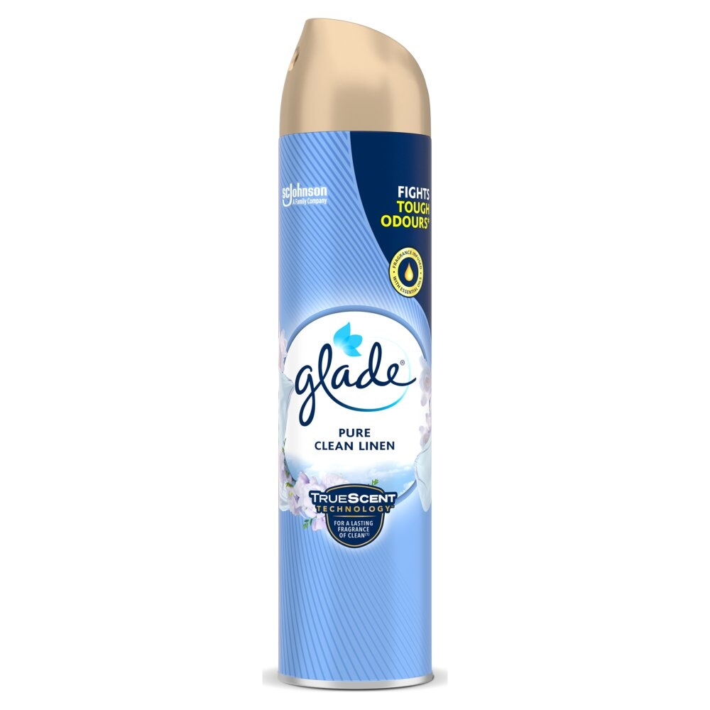 Glade Aerosol Air Freshener Pure Clean Linen 300ml