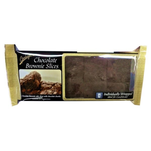 Goodwyns Chocolate Brownie Slices 225g