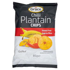 Grace Chilli Plantain Chips 85g