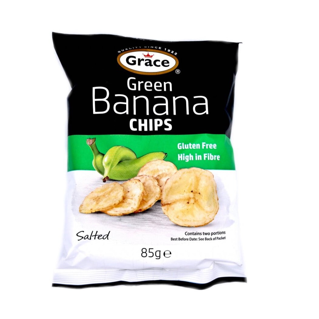 Grace Green Banana Chips Salted 85g