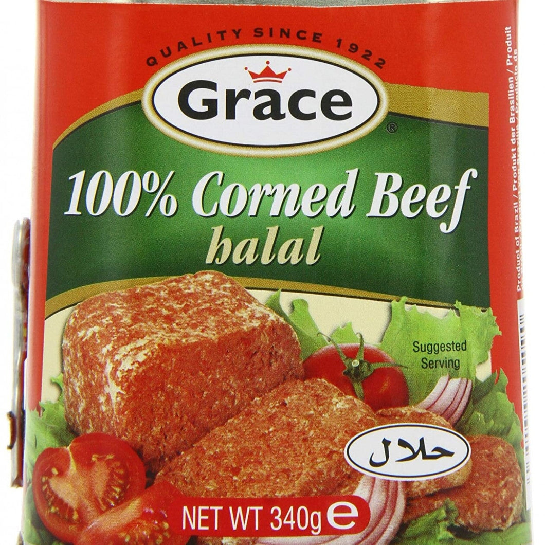 Grace Halal Corned Beef 340g