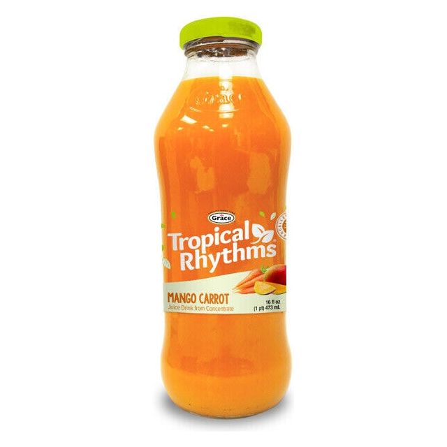 Grace Tropical Rhythms Mango Carrot Juice 475ml