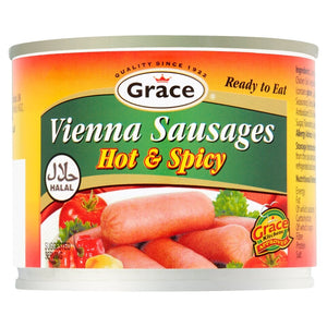 Grace Vienna Sausages Hot And Spicy 200g