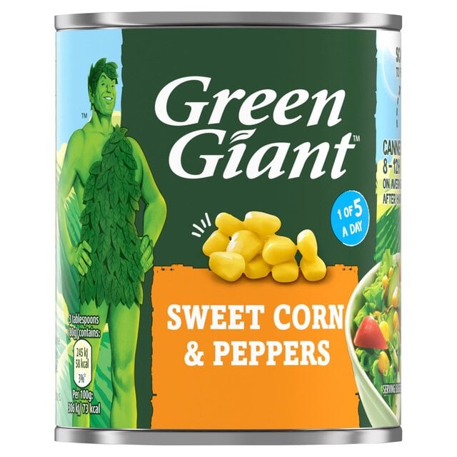 Green Giant Sweet Corn And Peppers 198g