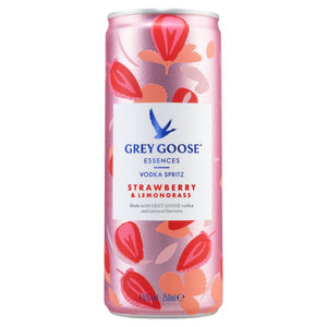 Grey Goose Essences Strawberry & Lemongrass Vodka Spritz 250ml