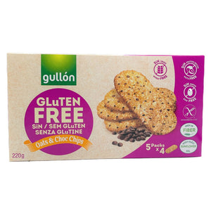 Gullon Gluten Free Oat & Chocolate Chip Biscuit 220g