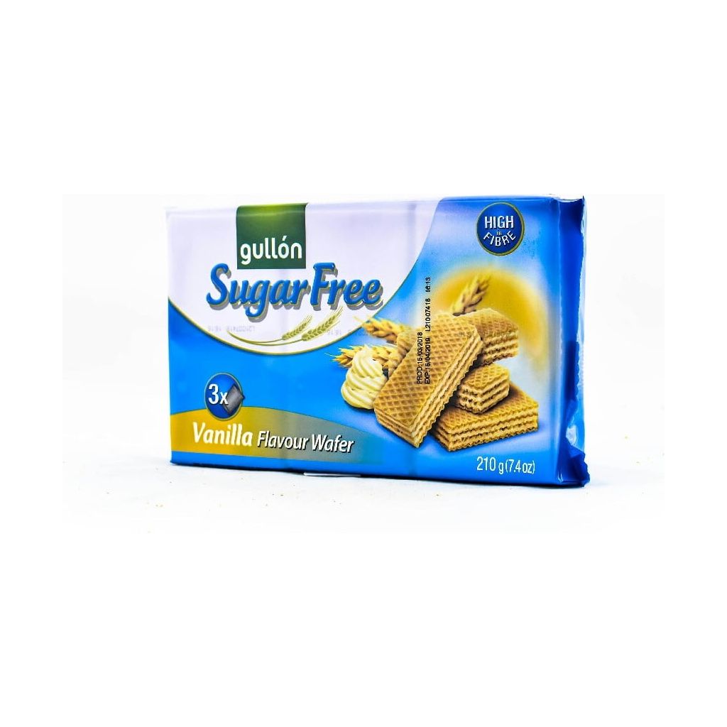 Gullon Sugar Free Wafer Vanilla 210g