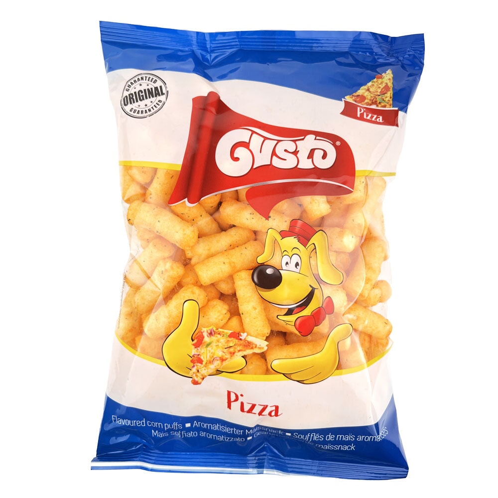 Gusto Pizza Corn Puffs 80g
