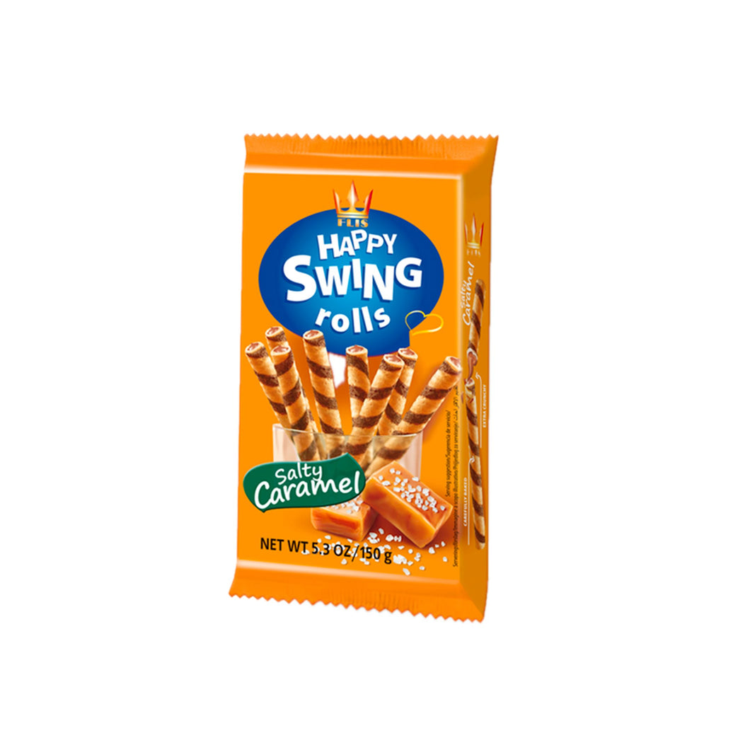 Happy Swing Rolls Salty Caramel 150g