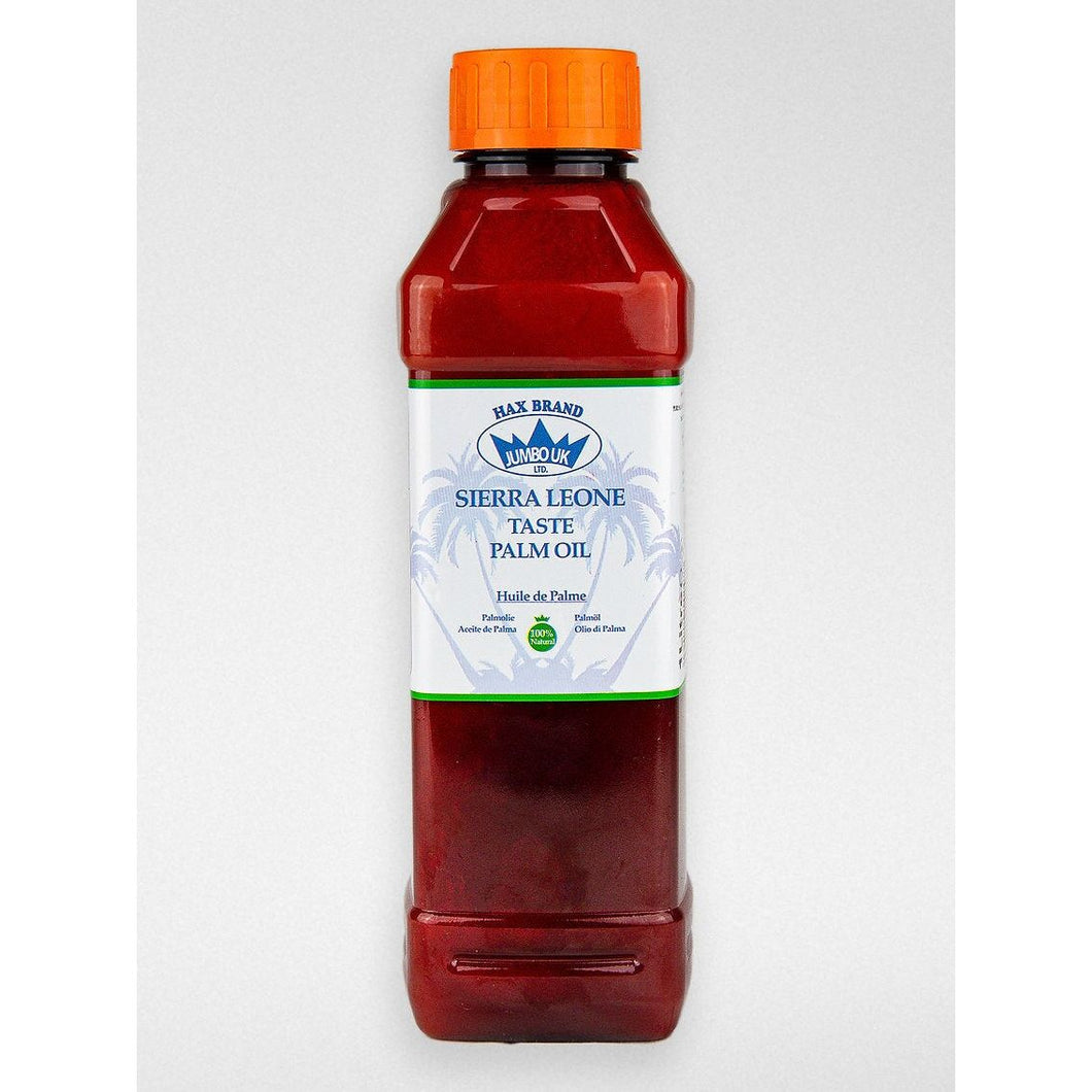 Hax Brand Sierra Leone Taste Palm Oil 4L