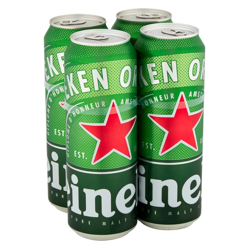 Heineken Premium Lager 4 x 568ml