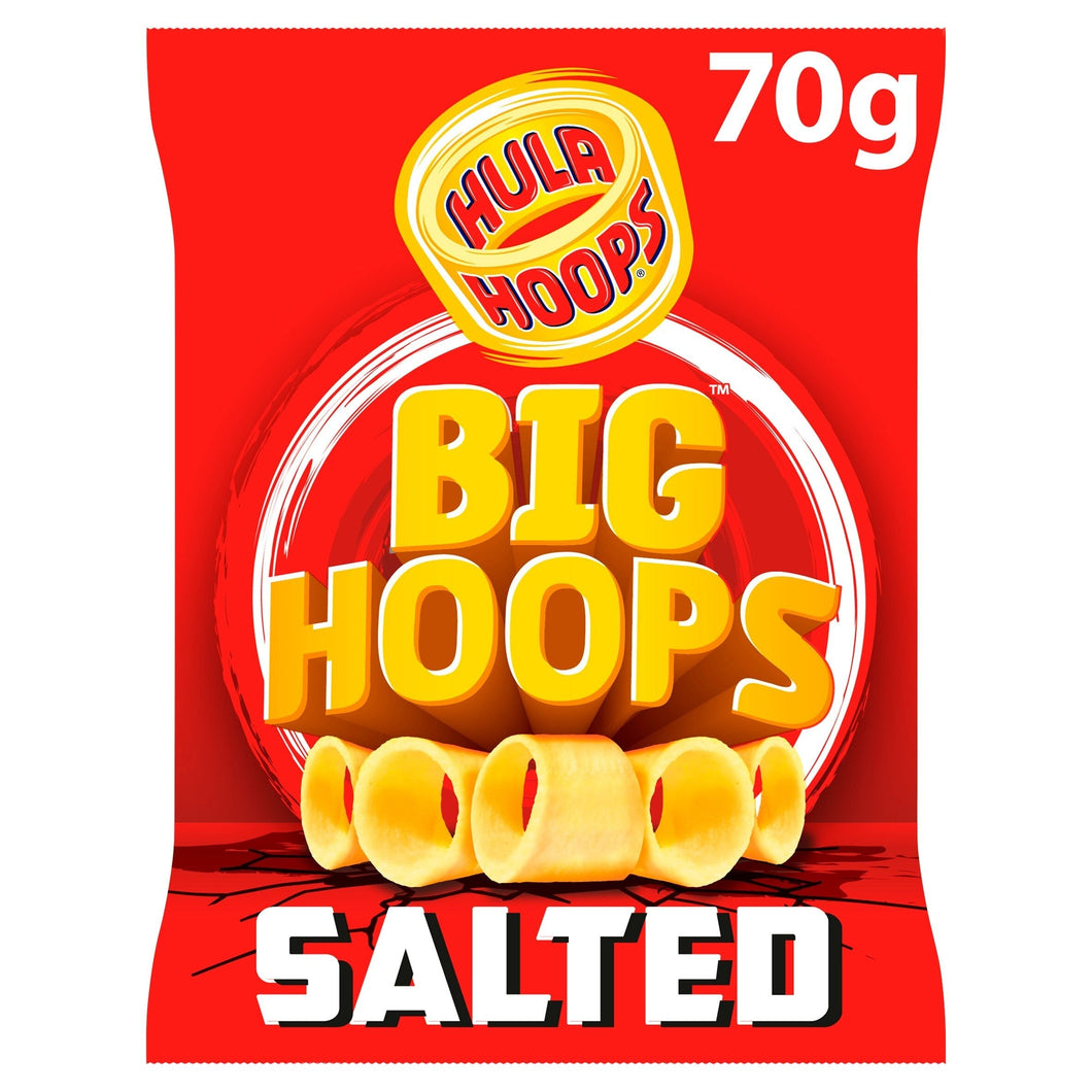 Hula Hoops Big Hoops Salted Crisps 70g