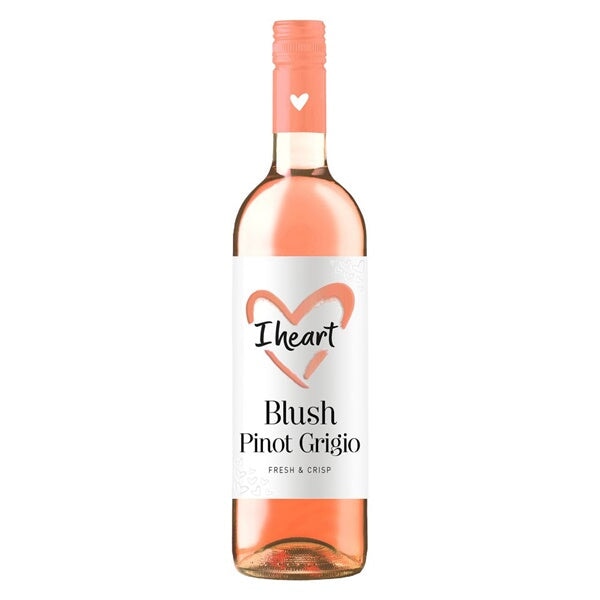 I Heart Blush Pinot Grigio 75cl