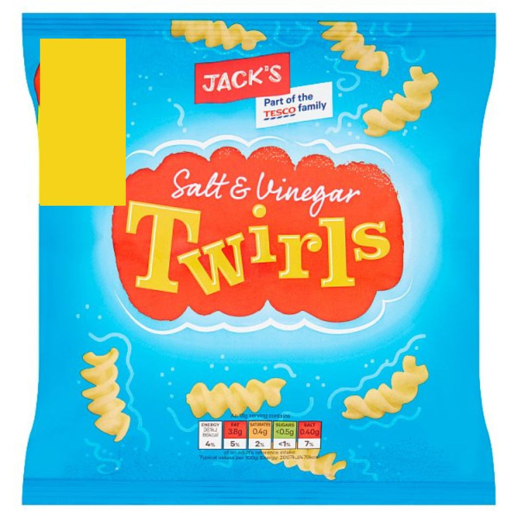 Jack’s Salt & Vinegar Twirls 2 x 55g