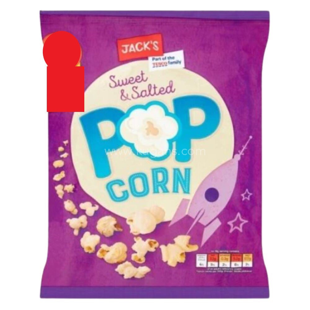 Jack's Sweet And Salted Popcorn 2 x 50g