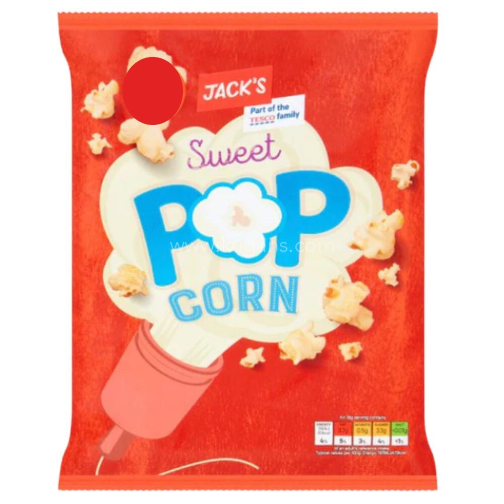Jack’s Sweet Popcorn 2 x 50g