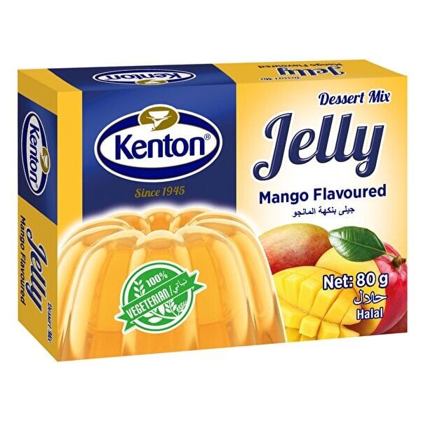 Kenton Jelly Mango Flavoured 80g