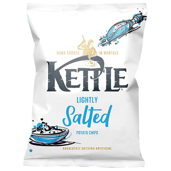 Kettle Lightly Salted Potato Chips 150g