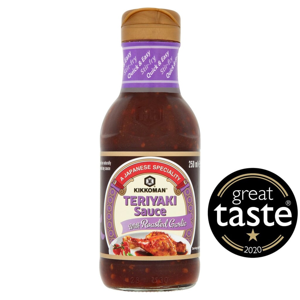 Kikkoman Teriyaki Sauce with Roasted Garlic 250ml