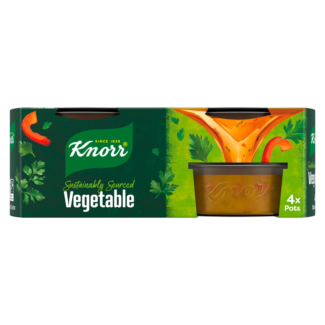 Knorr Vegetable Stock Pot 4 x 28g