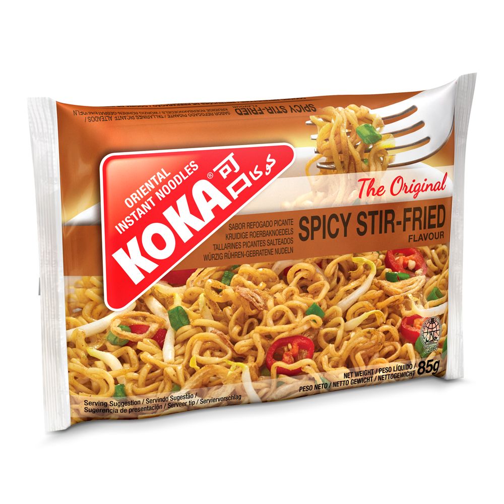Koka Instant Noodles Spicy Stir-Fried Flavour 85g * 2pieces
