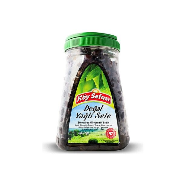 Koy Sefasi Dogal Yagli Sele  Black Olives 700g