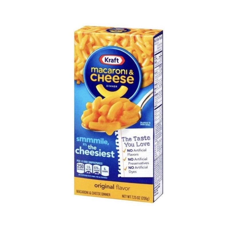 Kraft Macaroni & Cheese Dinner Original 206g