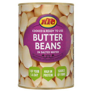 KTC Butter Beans In Salted Water 400g