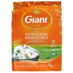 KTC Giant Extra Long Basmati Rice 2kg