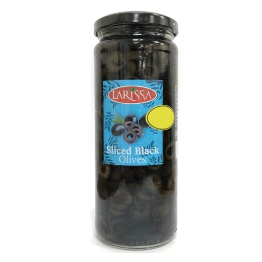 Larissa Sliced Black Olives 430g