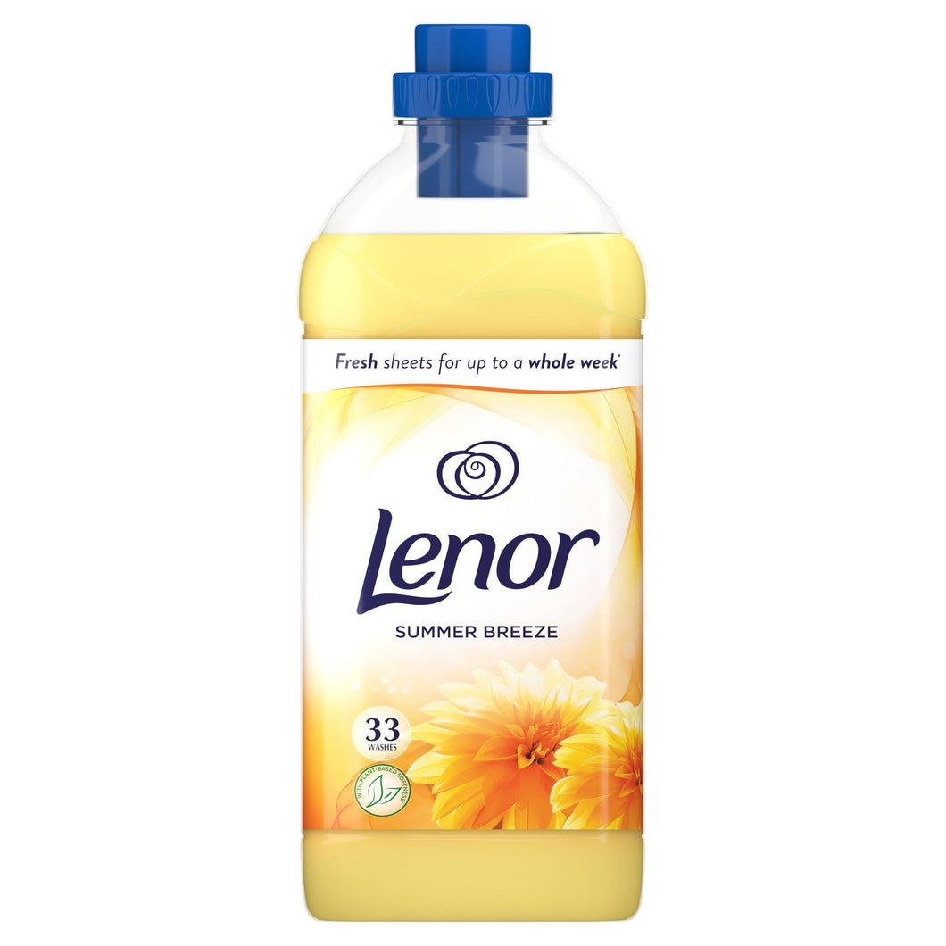 Lenor Summer Breeze Fabric Softener 33 Washes 1.155L