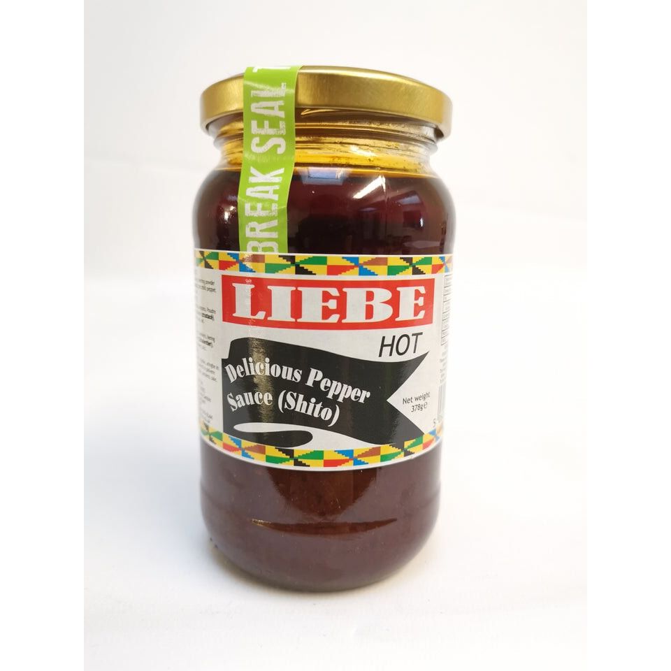 Liebe Hot Pepper Sauce (Shito) 378g