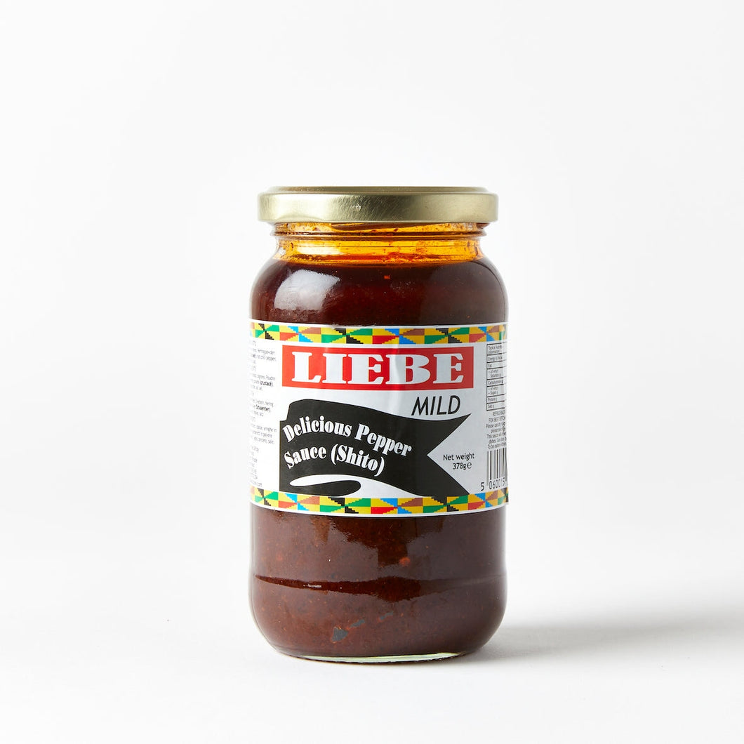 Liebe Mild Pepper Sauce (Shito) 228g