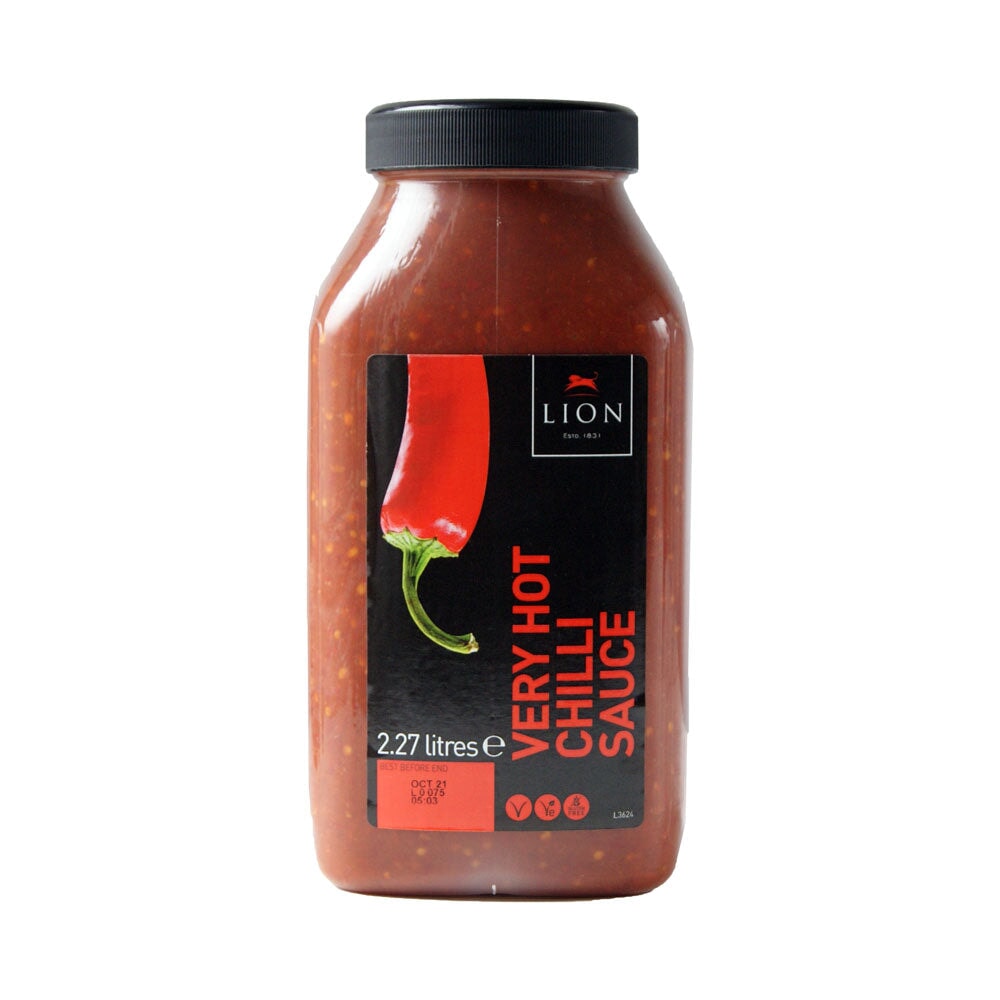 Lion Very Hot Chilli Sauce - 2.27L