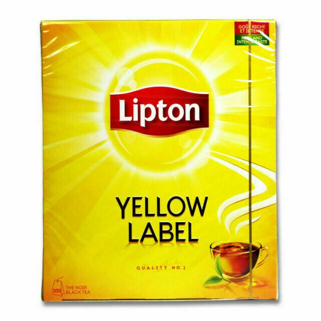 Lipton Yellow Label (100 Tea Bags)
