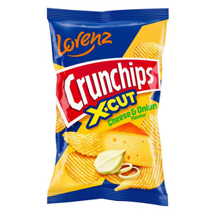 Lorenz Cheese And Onion Crunchips 130g
