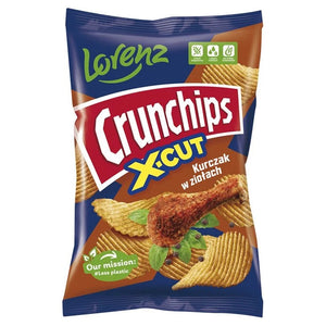 Lorenz Crunchips X-Cut Kurczak w Ziotach 140g