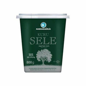Marmarabirlik Kuru Sele Black Olives 3XS Size 800g