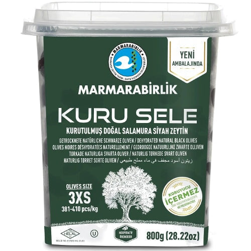 Marmarabirlik Kuru Sele Olives Size 3XS 800g