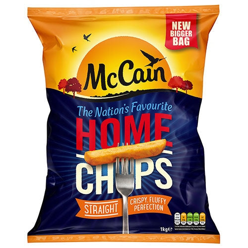 McCain Straight Home Chips 1kg