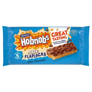 McVitie's Hobnob's Oaty Flapjacks Milk Chocolate 131.8g